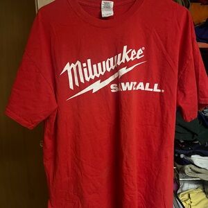 Milwaukee Sauzall Red Graphic Tee